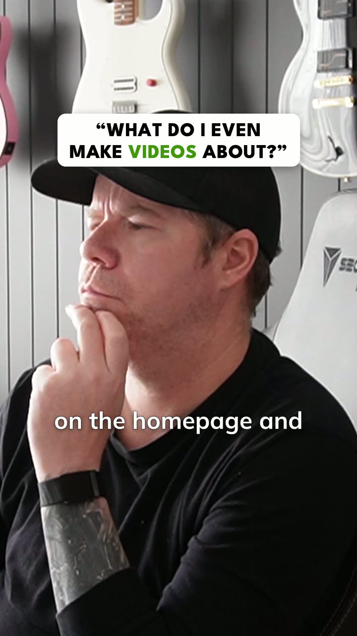 Hook card from the clip One video for every problem you solve